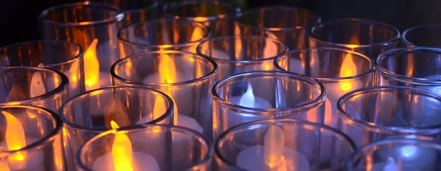 Kara grief candlelight service